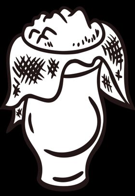 卡通画描图简笔线描彩笔
