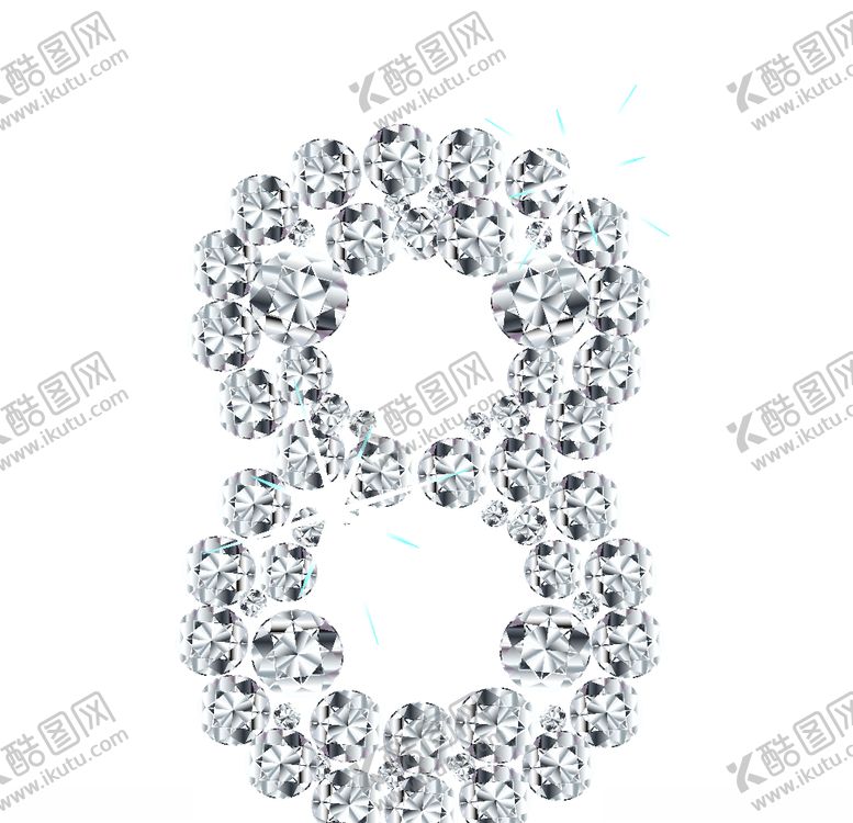 编号：40922309240056128730【酷图网】源文件下载-矢量钻石字母