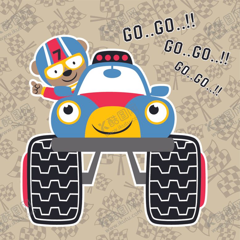 编号：64852209291551175867【酷图网】源文件下载-卡通动物