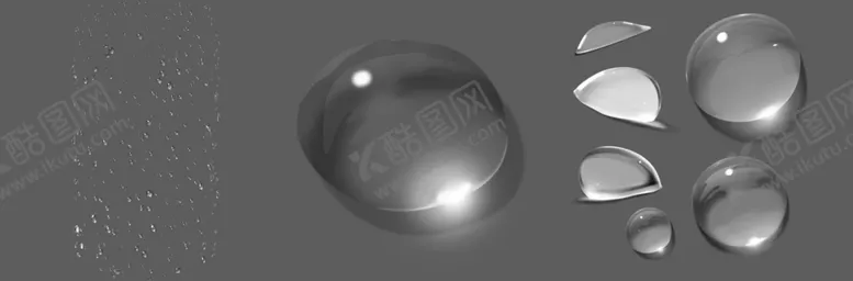 编号：44174504201712426000【酷图网】源文件下载-水滴png免扣高清素材