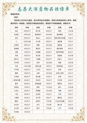 桌签样本