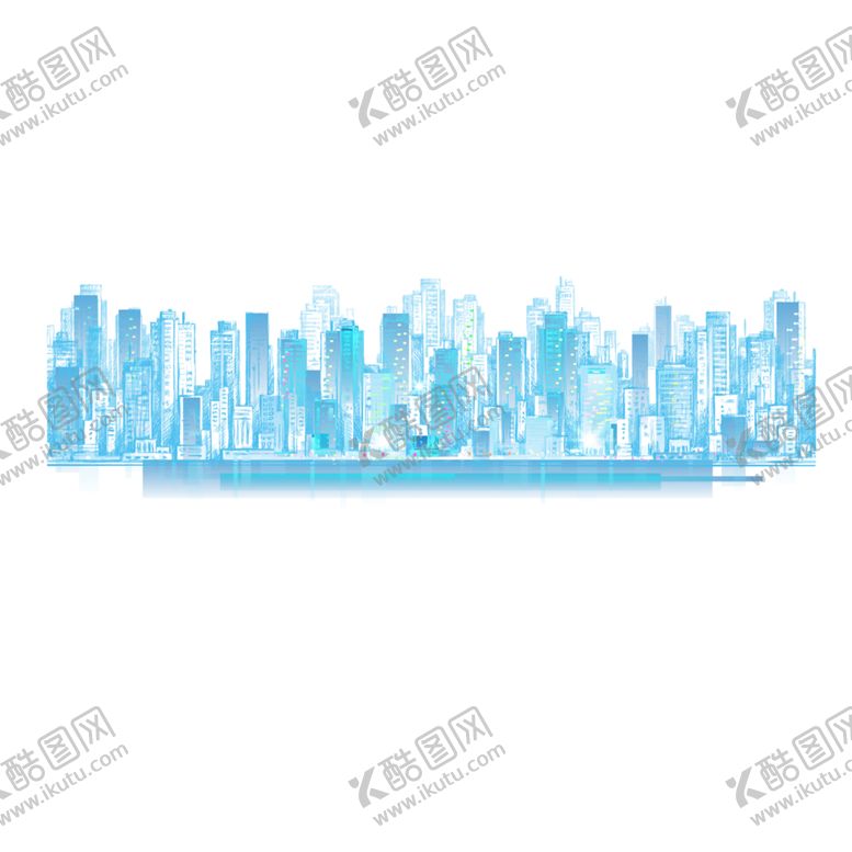 编号：71664807032253393624【酷图网】源文件下载-城市剪影