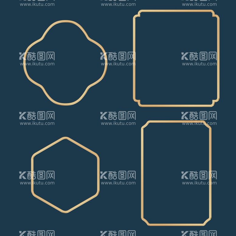 编号：18703909200805226932【酷图网】源文件下载-国潮边框