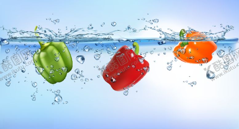 编号：11296109290141105428【酷图网】源文件下载-辣椒水花矢量图