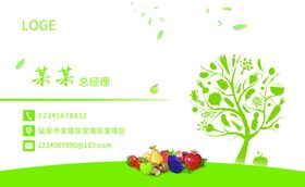 果蔬名片
