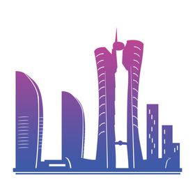 厦门地标建筑天际线