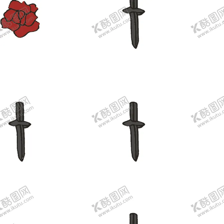 编号：56848305031255426731【酷图网】源文件下载-玫瑰剑