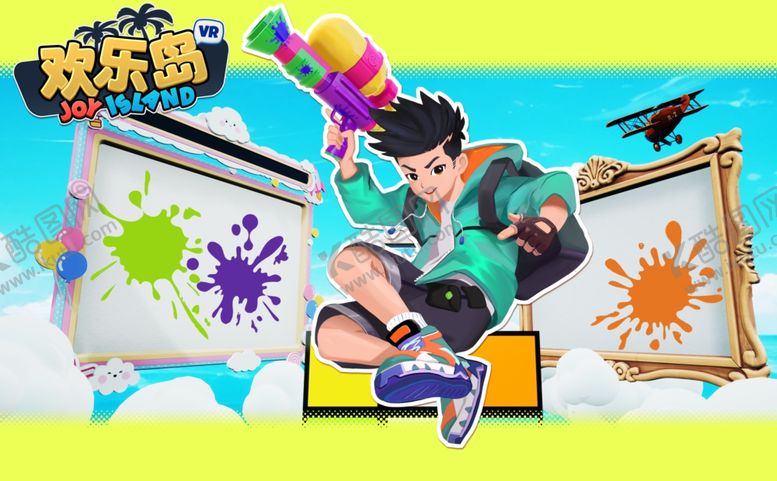 编号：39496104052044084655【酷图网】源文件下载-活力少年畅享创意绘画时刻