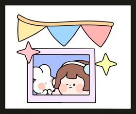 手绘卡通素材创意动画