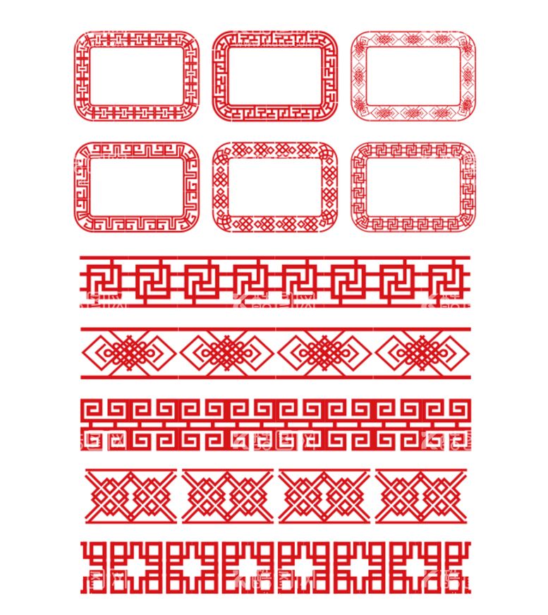 编号：38523912020717316404【酷图网】源文件下载-中式花纹