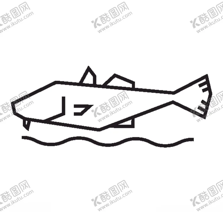 编号：69275406272025218576【酷图网】源文件下载-小鱼简笔画矢量素材速