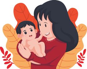 矢量人物景素材卡通可爱校园游乐场