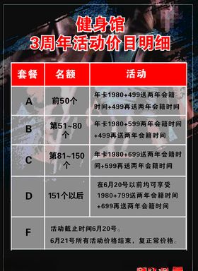 游泳健身展架