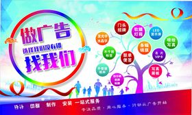 广告公司展板