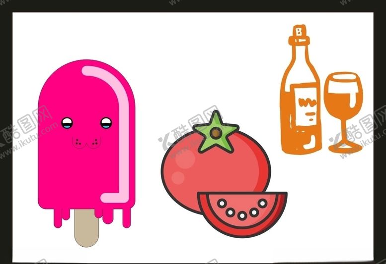 编号：52243206191602096971【酷图网】源文件下载-卡通美食餐饮