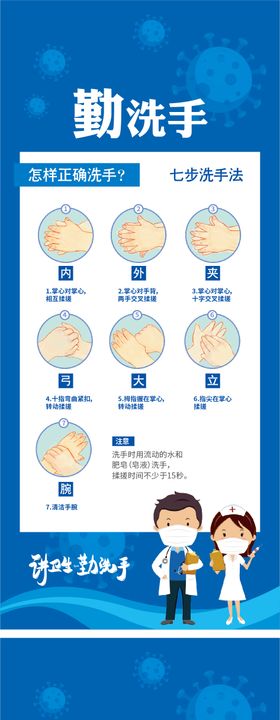 防疫疫情提醒安全系列海报