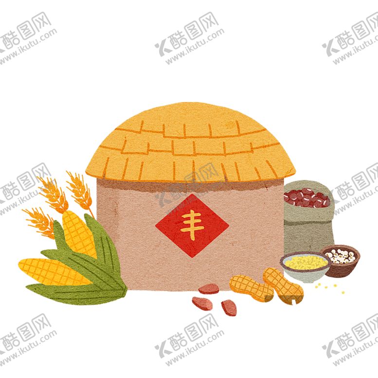 编号：62916201300335358289【酷图网】源文件下载-丰收粮仓