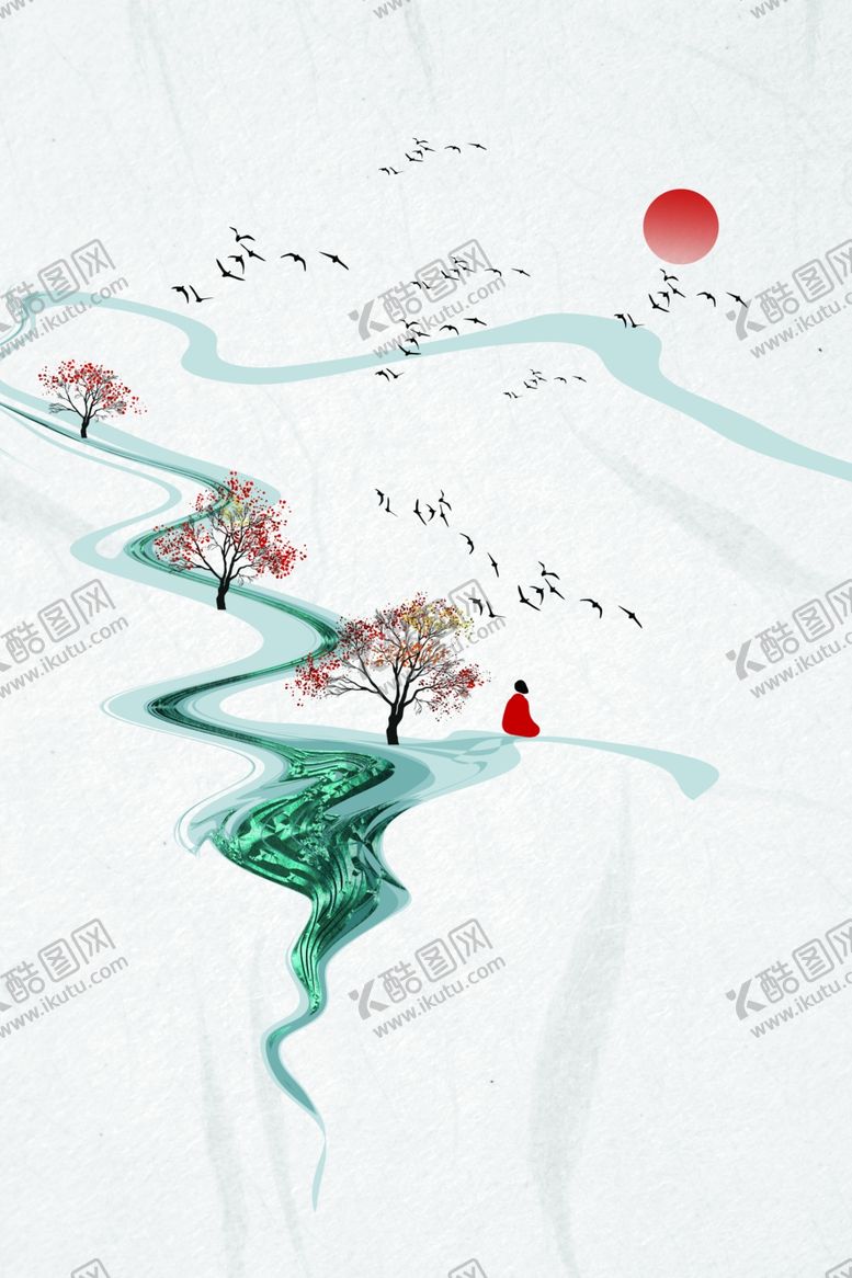 编号：73060307141446125901【酷图网】源文件下载-中式装饰画