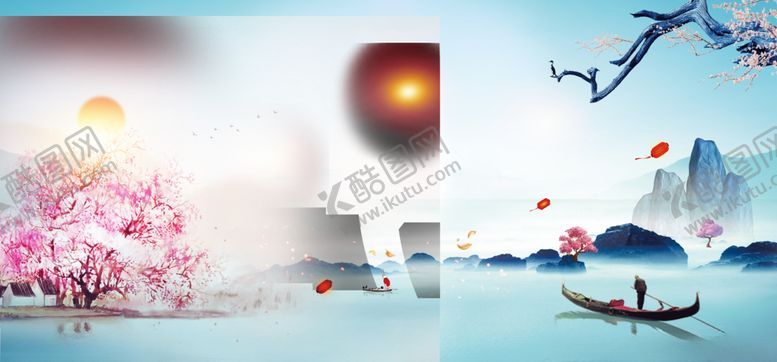 编号：79698311010749504313【酷图网】源文件下载-中国风展板