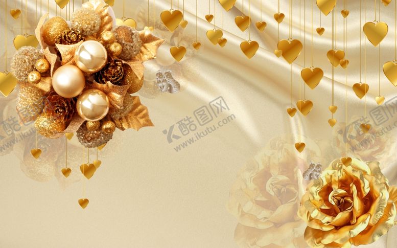 编号：94528706170610559392【酷图网】源文件下载-立体花朵背景墙