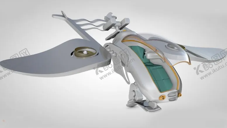 编号：23422501280539101791【酷图网】源文件下载-C4D模型宇宙飞行器