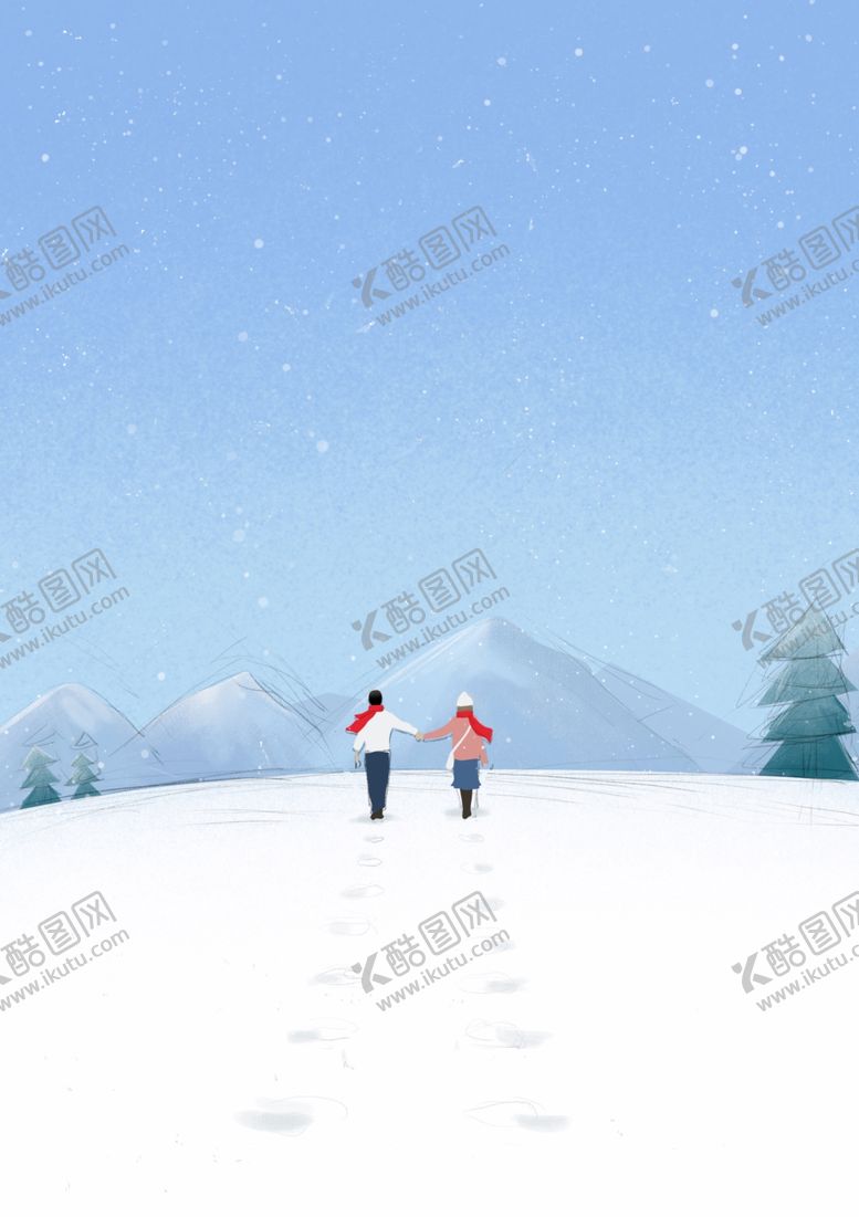 编号：86516406280831596809【酷图网】源文件下载-卡通情侣头像图片