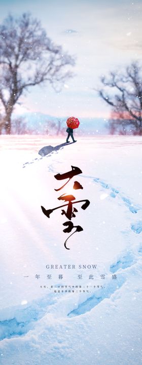 大雪海报