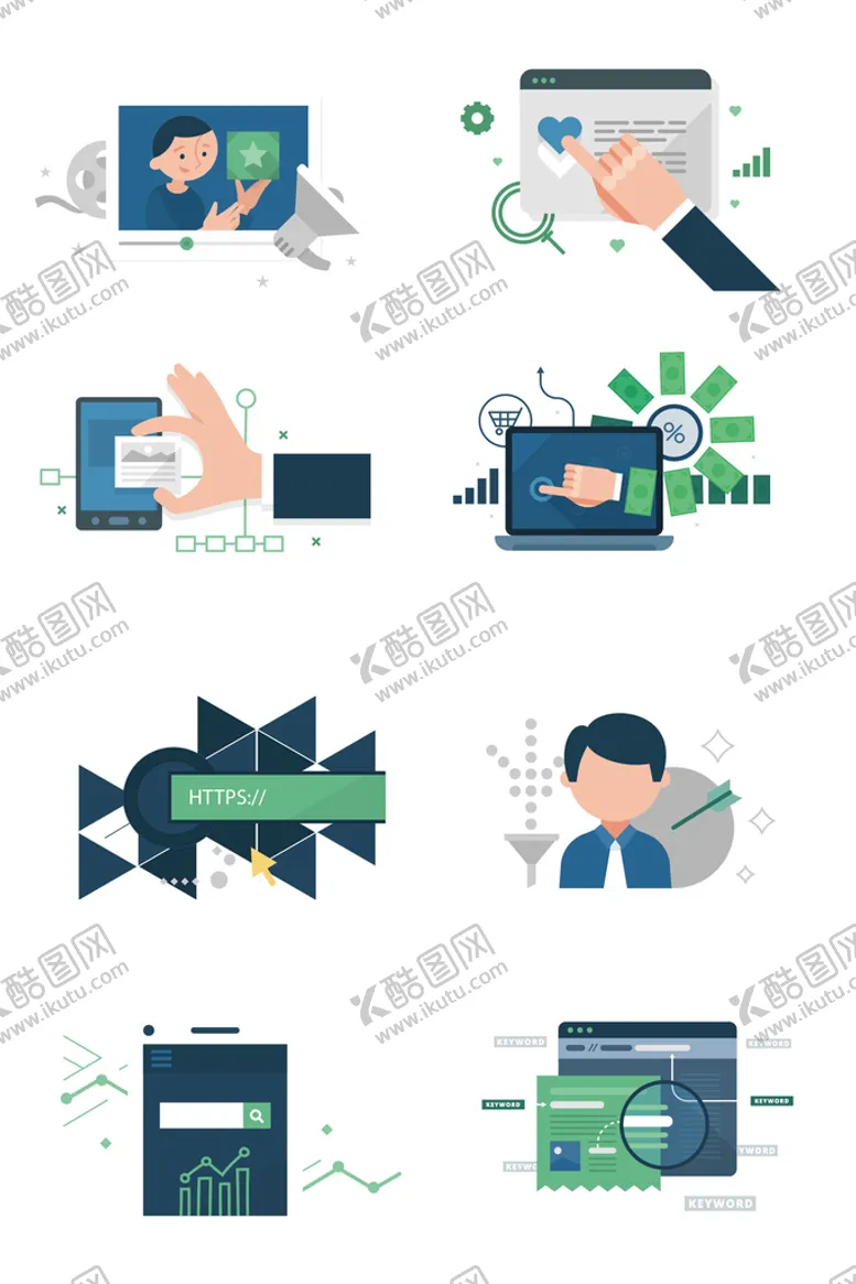 编号：97356209182025388190【酷图网】源文件下载-互联网应用插图