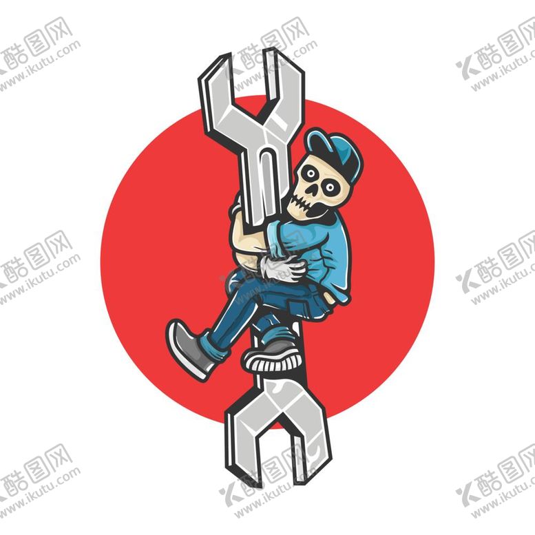 编号：76064712051802048339【酷图网】源文件下载-骷髅人