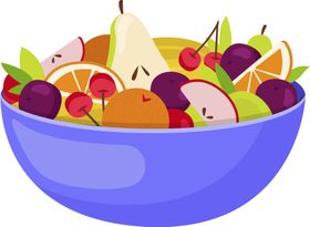 沙拉免抠图律png果蔬食物