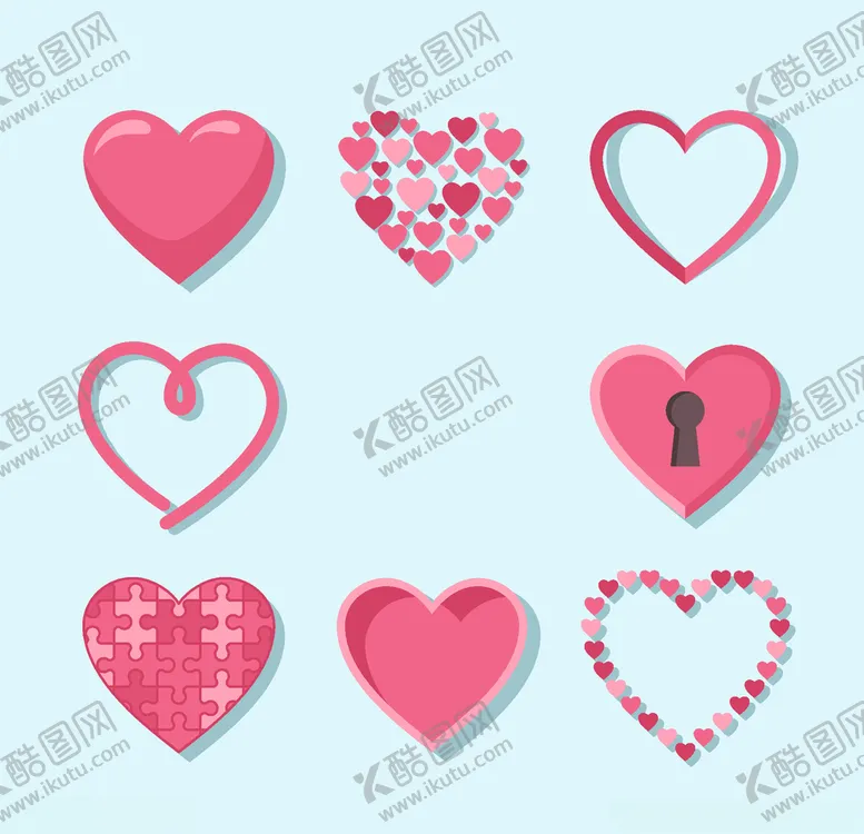 编号：95754006260039173713【酷图网】源文件下载-爱心