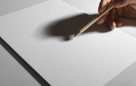 场景样机海报PSD分层素材画框智能模板光影