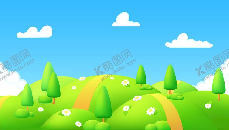 编号：82275304030454061392【酷图网】源文件下载-夏日清新田园风光画面