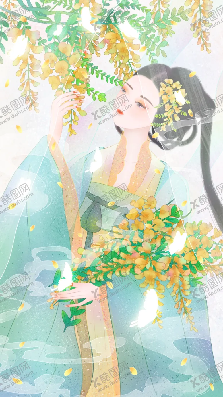 编号：27045704261918586283【酷图网】源文件下载-古风美女