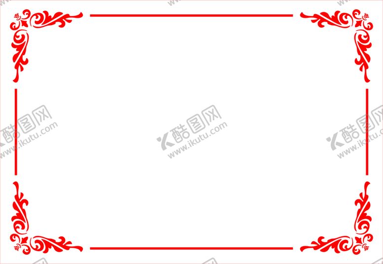 编号：16667501151220485421【酷图网】源文件下载-矢量 花边 边框 可改 CDR