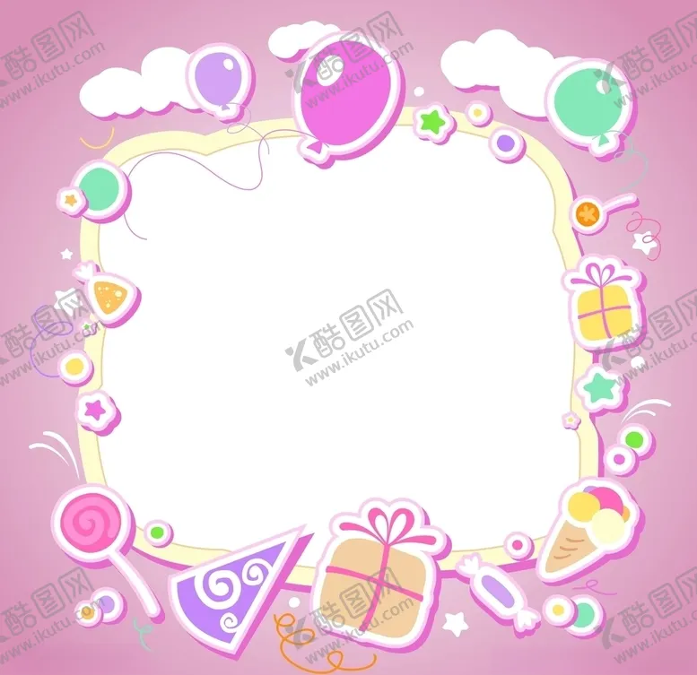 编号：69327104261619244791【酷图网】源文件下载-儿童卡通边框