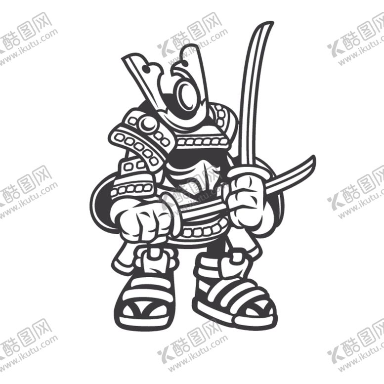 编号：32225805080201047666【酷图网】源文件下载-武士