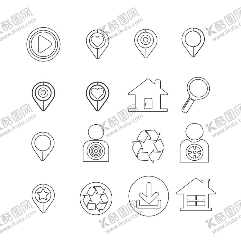 编号：50752110250929338425【酷图网】源文件下载-图标