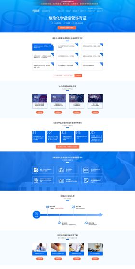 危险化学品经营许可证网页设计