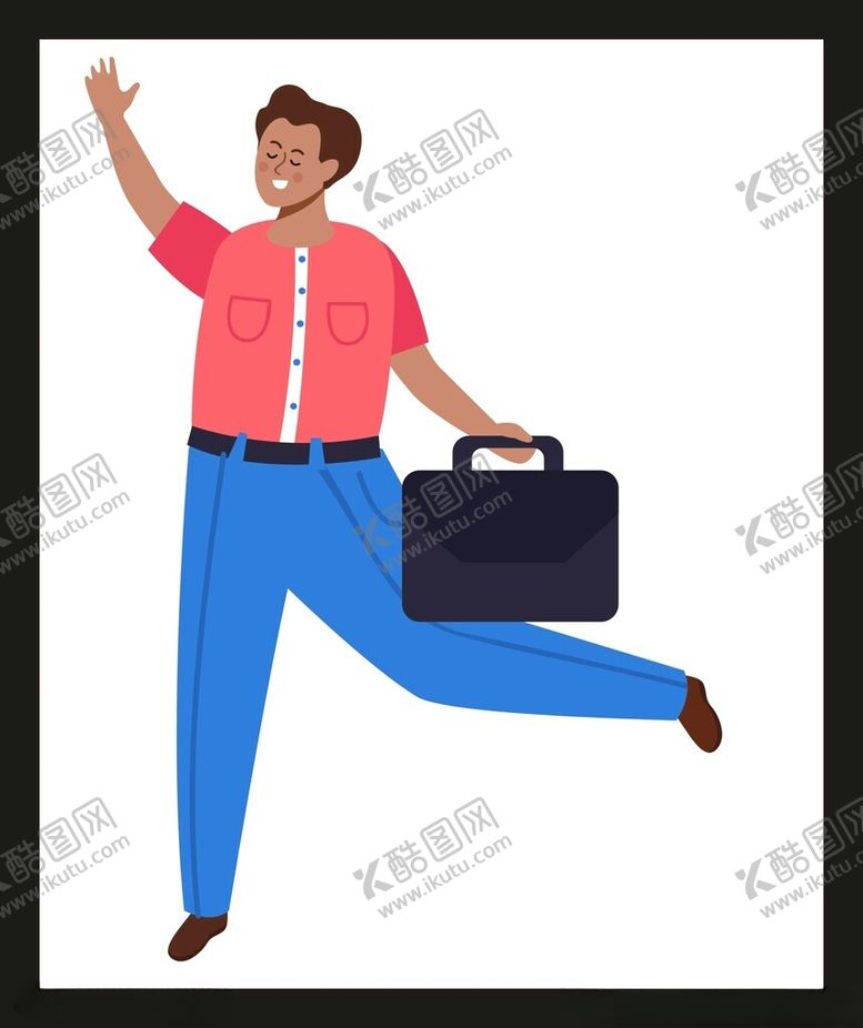 编号：94535701271613258574【酷图网】源文件下载-手绘商务人物