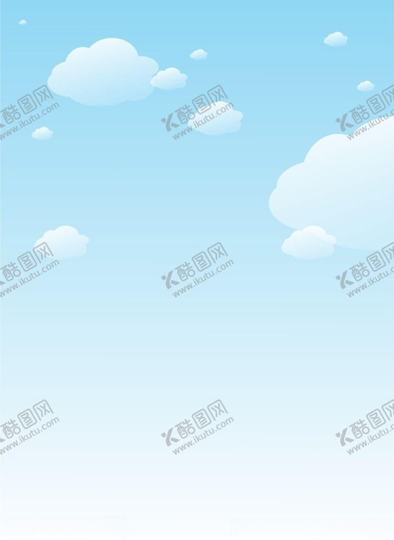 编号：63104710291423018121【酷图网】源文件下载-蓝天白云简单背景