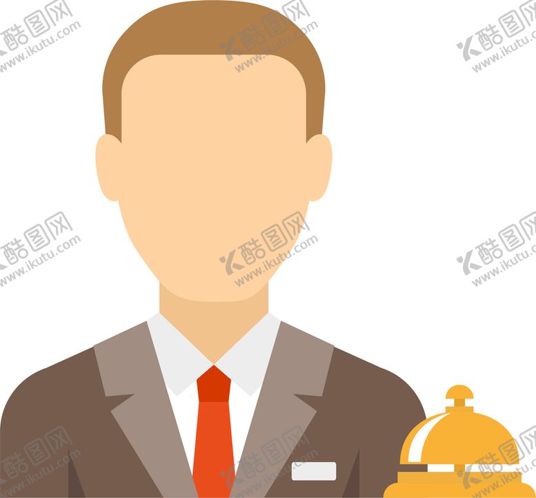 编号：58706109120151135637【酷图网】源文件下载-服务员酒店酒店元素