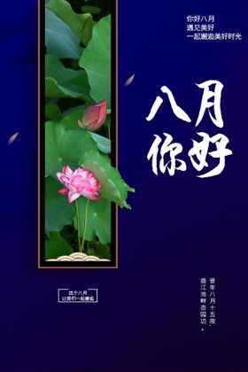 你好八月