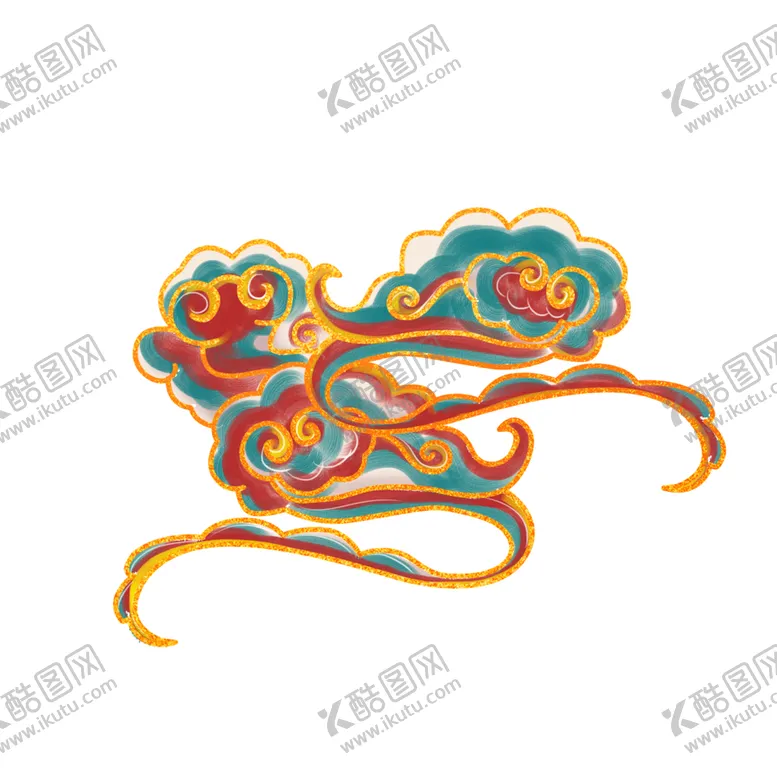 编号：99843003142018202411【酷图网】源文件下载-国潮风祥云