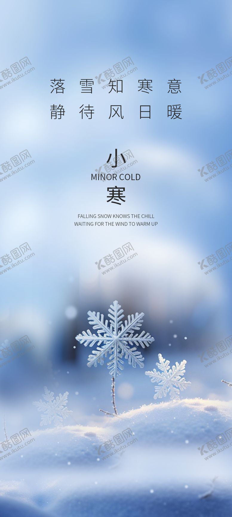 编号：35846701121418368646【酷图网】源文件下载-小寒海报