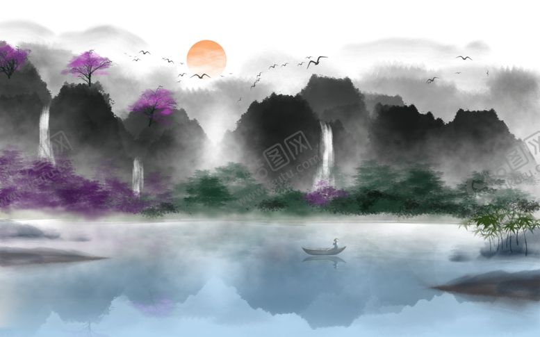 编号：88215502220126193126【酷图网】源文件下载-古风中国风背景