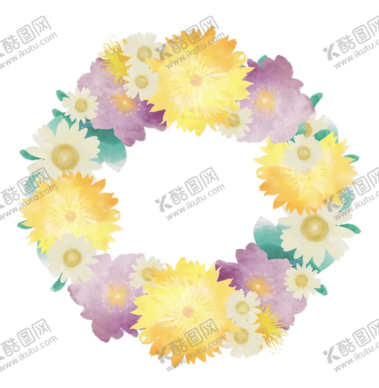 编号：39894307132035157328【酷图网】源文件下载-花环
