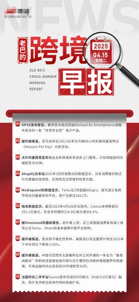 跨境早报新闻