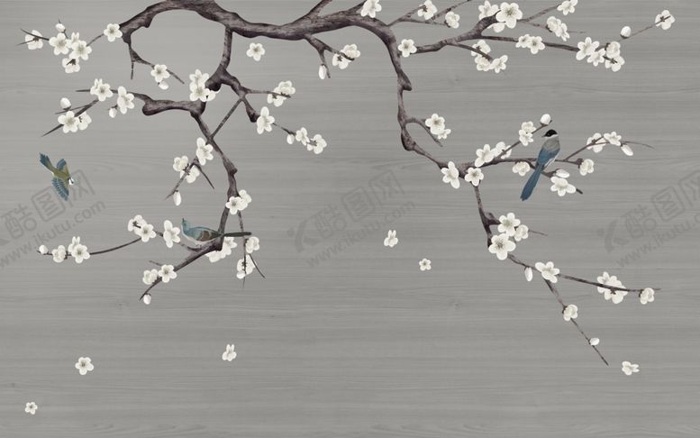 编号：51252109230753264697【酷图网】源文件下载-花鸟工笔画