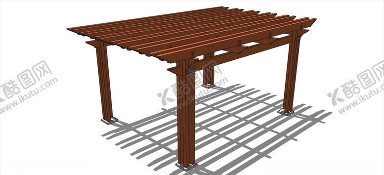 编号：30575909131818371800【酷图网】源文件下载-花架模型